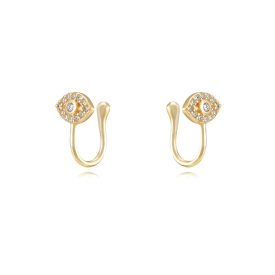 Gold Pixie Earrings – Elegant & Playful Fantasy Style